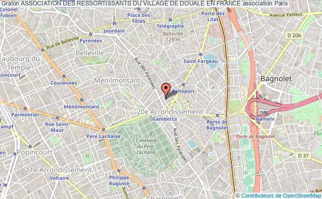 plan association Association Des Ressortissants Du Village De Douale En France Paris