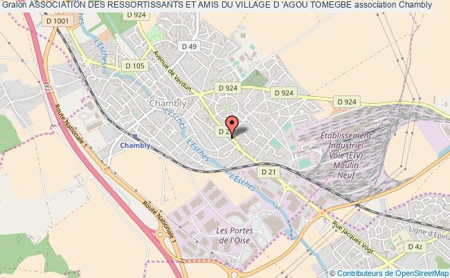 plan association Association Des Ressortissants Et Amis Du Village D 'agou Tomegbe Chambly