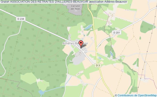 plan association Association Des Retraites D'aillieres-beauvoir Aillières-Beauvoir