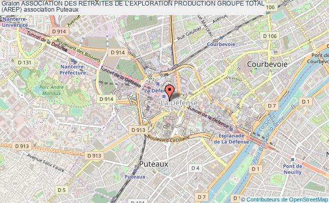 plan association Association Des Retraites De L'exploration Production Groupe Total
(arep) Puteaux