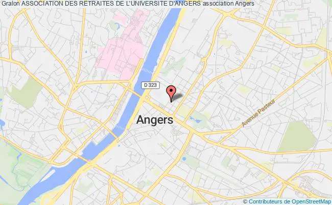 plan association Association Des Retraites De L'universite D'angers Angers