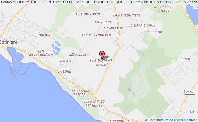 plan association Association Des Retraites De La Peche Professionnelle Du Port De La Cotiniere - Arp Saint-Pierre-d'Oléron