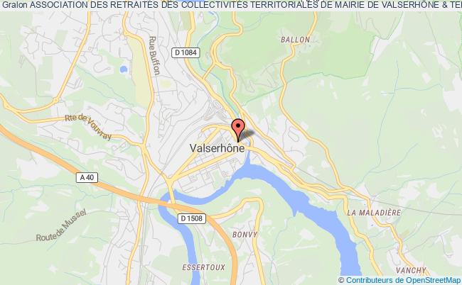 ASSOCIATION DES RETRAITÉS DES COLLECTIVITÉS TERRITORIALES DE MAIRIE DE VALSERHÔNE & TERRE VALSERINE, L'INTERCO