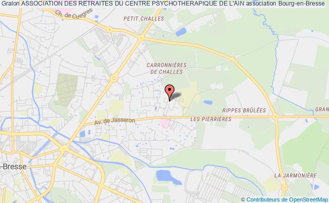 plan association Association Des Retraites Du Centre Psychotherapique De L'ain Bourg-en-Bresse