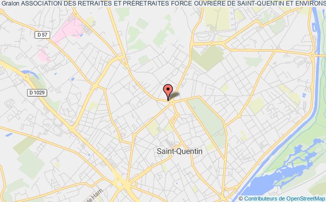 ASSOCIATION DES RETRAITES ET PRÉRETRAITES FORCE OUVRIÈRE DE SAINT-QUENTIN ET ENVIRONS