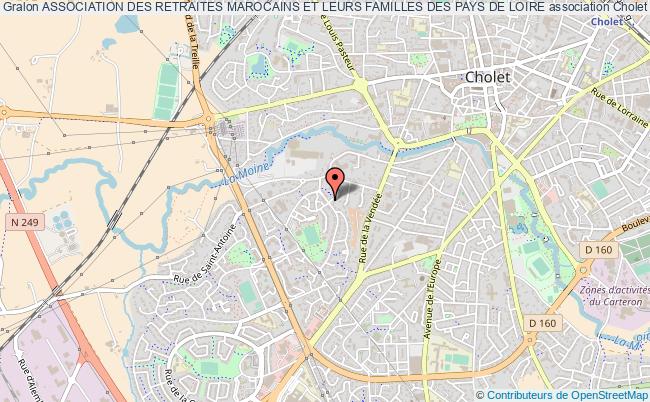 plan association Association Des Retraites Marocains Et Leurs Familles Des Pays De Loire Cholet