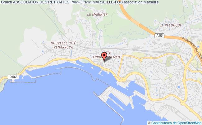 plan association Association Des Retraites Pam-gpmm Marseille-fos Marseille cedex 02