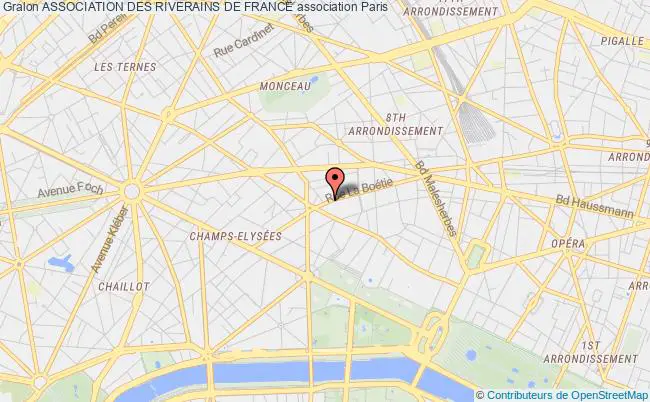 plan association Association Des Riverains De France Paris