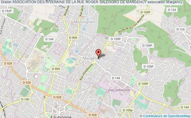 ASSOCIATION DES RIVERAINS DE LA RUE ROGER SALENGRO DE MARGENCY