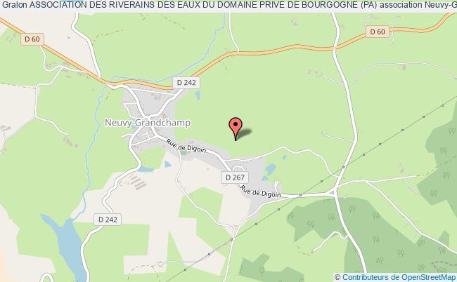 ASSOCIATION DES RIVERAINS DES EAUX DU DOMAINE PRIVE DE BOURGOGNE (PA)