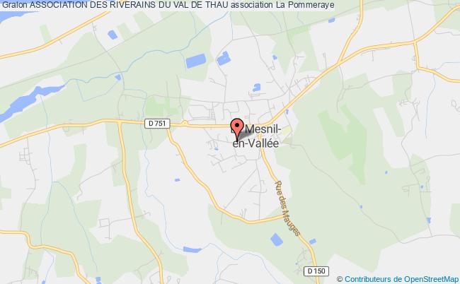 plan association Association Des Riverains Du Val De Thau Mauges-sur-Loire