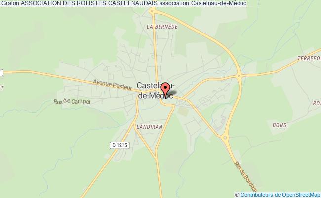 plan association Association Des RÔlistes Castelnaudais Castelnau-de-Médoc