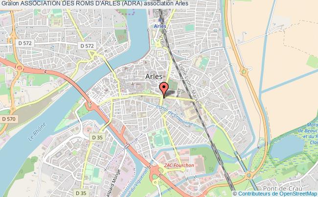 plan association Association Des Roms D'arles (adra) Arles