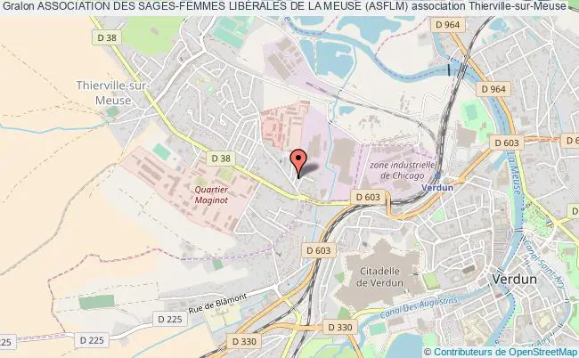 plan association Association Des Sages-femmes LibÉrales De La Meuse (asflm) Thierville-sur-Meuse