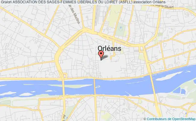 plan association Association Des Sages-femmes Liberales Du Loiret (asfll) Orléans