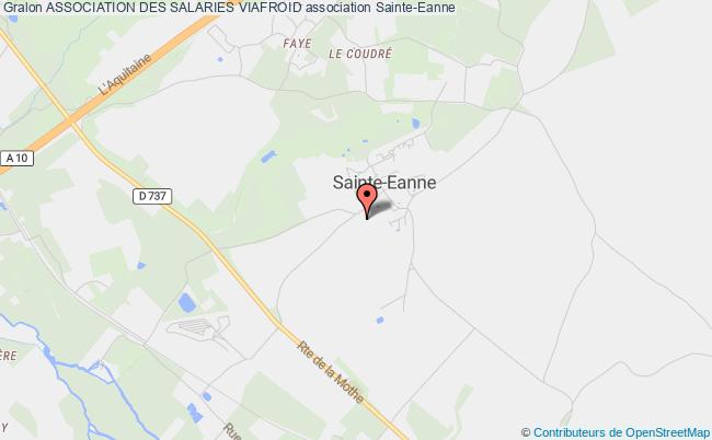 plan association Association Des Salaries Viafroid Sainte-Eanne