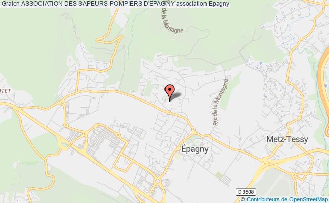 plan association Association Des Sapeurs-pompiers D'epagny Épagny Metz-Tessy