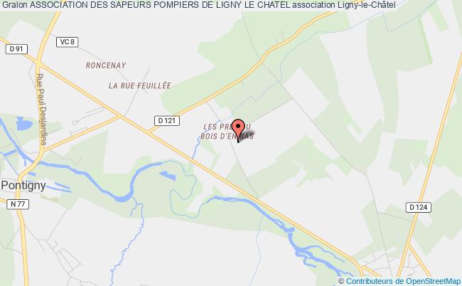 plan association Association Des Sapeurs Pompiers De Ligny Le Chatel Ligny-le-Châtel