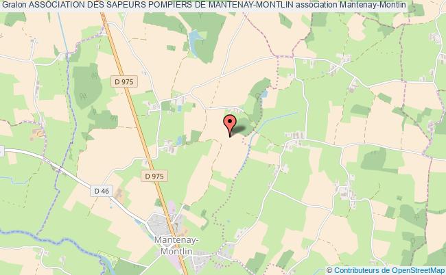 plan association Association Des Sapeurs Pompiers De Mantenay-montlin Mantenay-Montlin