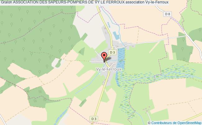 plan association Association Des Sapeurs-pompiers De Vy Le Ferroux Vy-le-Ferroux