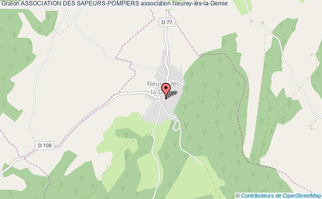 plan association Association Des Sapeurs-pompiers Neurey-lès-la-Demie