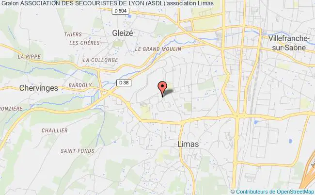 plan association Association Des Secouristes De Lyon (asdl) Limas