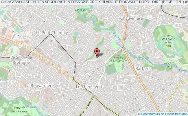 plan association Association Des Secouristes Francais Croix Blanche D'orvault Nord Loire (sfcb - Onl) Orvault