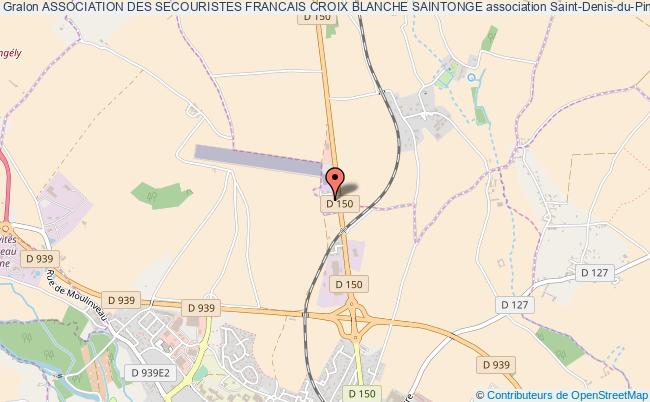 plan association Association Des Secouristes Francais Croix Blanche Saintonge Saint-Denis-du-Pin