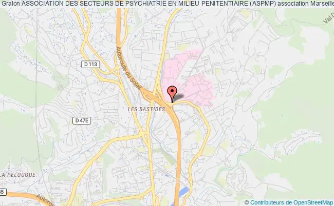 plan association Association Des Secteurs De Psychiatrie En Milieu Penitentiaire (aspmp) Marseille