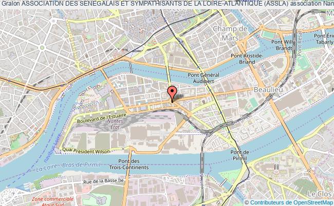 plan association Association Des Senegalais Et Sympathisants De La Loire-atlantique (assla) Nantes