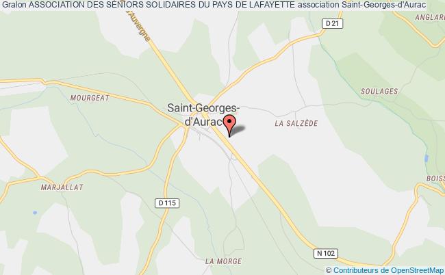 plan association Association Des SÉniors Solidaires Du Pays De Lafayette Saint-Georges-d'Aurac