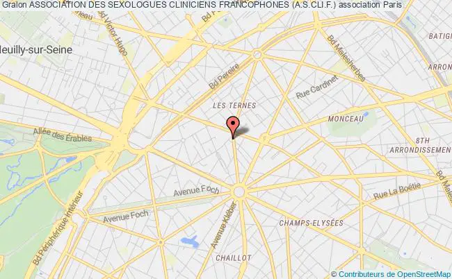plan association Association Des Sexologues Cliniciens Francophones (a.s.cli.f.) Paris