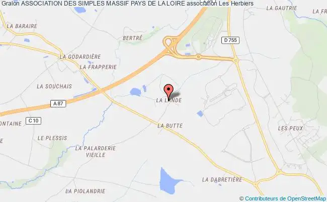plan association Association Des Simples Massif Pays De La Loire Herbiers
