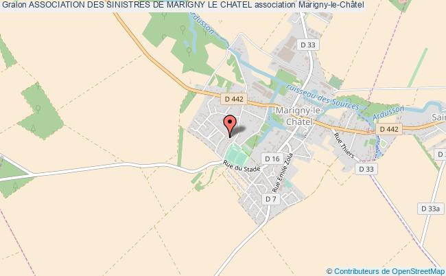 plan association Association Des Sinistres De Marigny Le Chatel Marigny-le-Châtel
