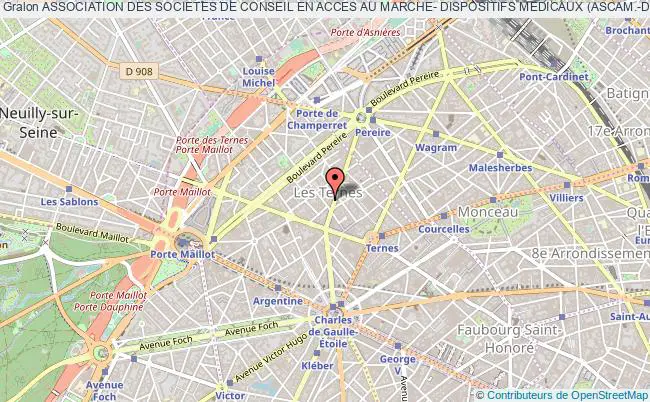plan association Association Des Societes De Conseil En Acces Au Marche- Dispositifs Medicaux (ascam.-dm) Paris
