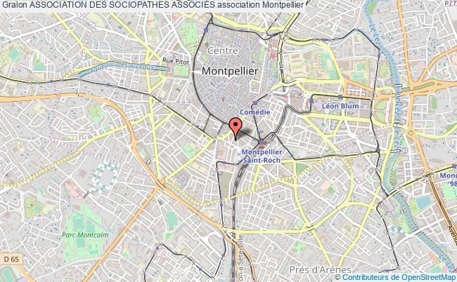 plan association Association Des Sociopathes AssociÉs Montpellier