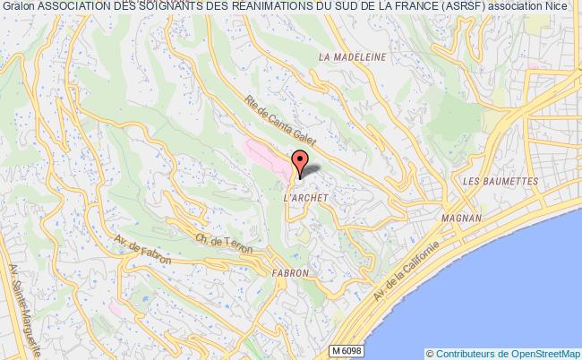 ASSOCIATION DES SOIGNANTS DES RÉANIMATIONS DU SUD DE LA FRANCE (ASRSF)