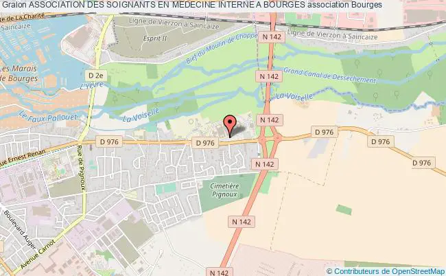 plan association Association Des Soignants En Medecine Interne A Bourges Bourges