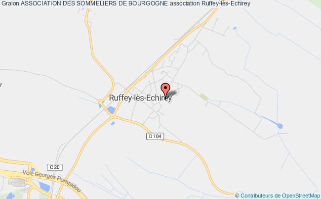 plan association Association Des Sommeliers De Bourgogne Ruffey-lès-Echirey