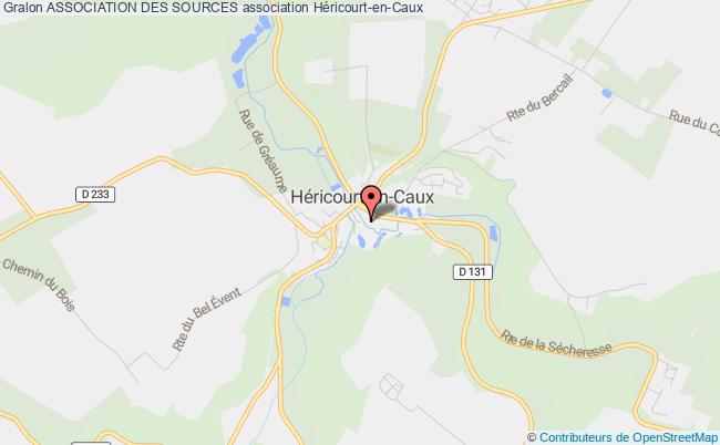 plan association Association Des Sources Héricourt-en-Caux