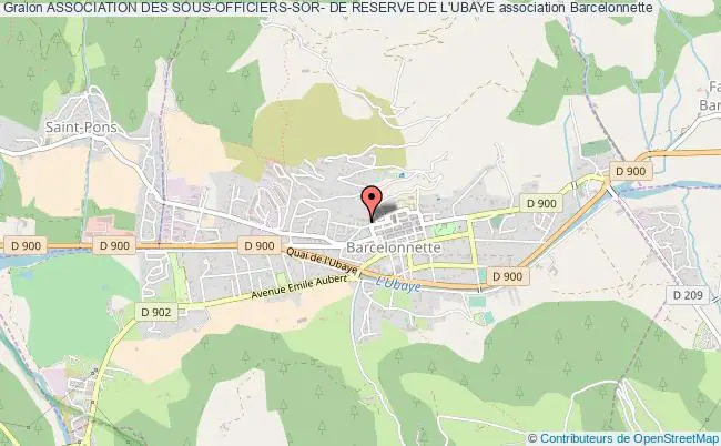 ASSOCIATION DES SOUS-OFFICIERS-SOR- DE RESERVE DE L'UBAYE