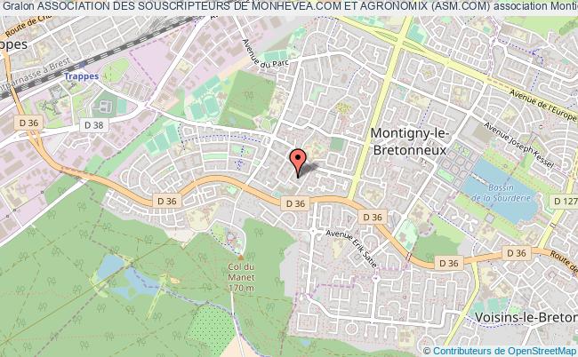 plan association Association Des Souscripteurs De Monhevea.com Et Agronomix (asm.com) Montigny-le-Bretonneux