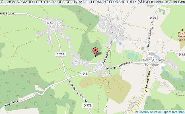 ASSOCIATION DES STAGIAIRES DE L'INRA DE CLERMONT-FERRAND THEIX (ASICT)