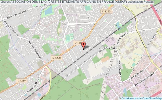 plan association Association Des Stagiaires Et Etudiants Africains En France (aseaf) Pessac