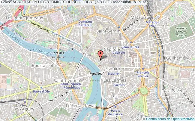 plan association Association Des Stomises Du Sud-ouest (a.s.s.o.) Toulouse