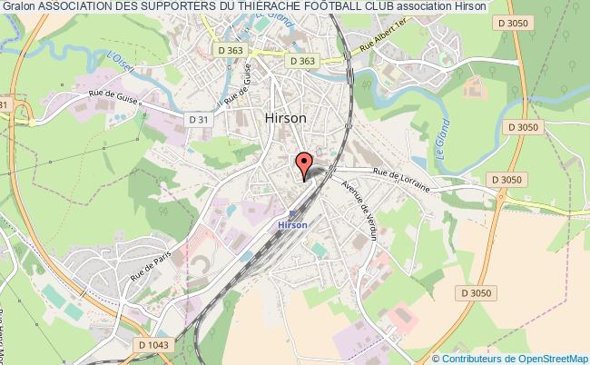 plan association Association Des Supporters Du ThiÉrache Football Club Hirson