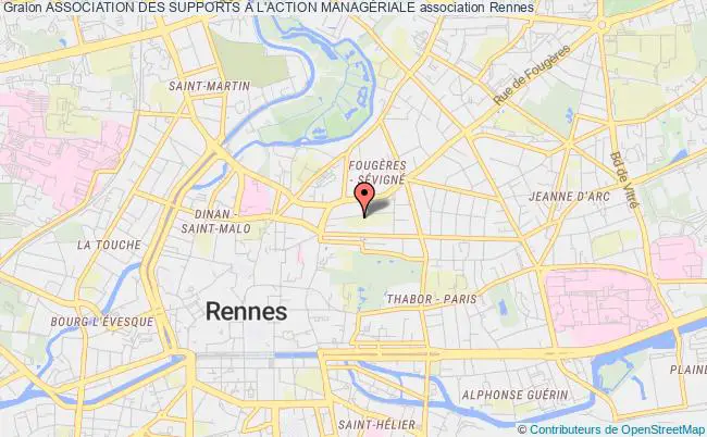 plan association Association Des Supports À L'action ManagÉriale Rennes