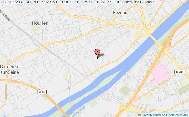 plan association Association Des Taxis De Houilles - Carriere Sur Seine Bezons
