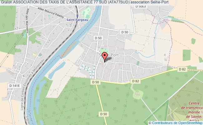 plan association Association Des Taxis De L'assistance 77 Sud (ata77sud) Seine-Port