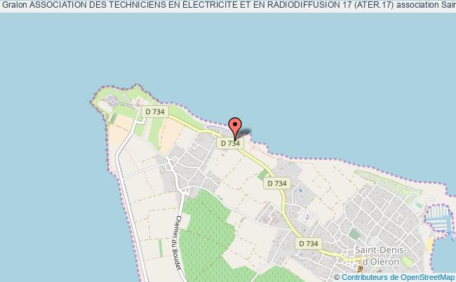 plan association Association Des Techniciens En Électricite Et En Radiodiffusion 17 (ater.17) Saint-Denis-d'Oléron